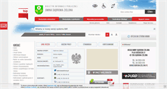 Desktop Screenshot of bip.dabrowazielona.pl